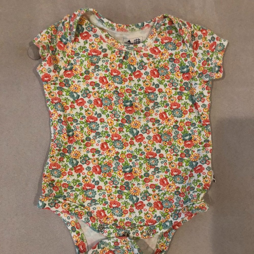 Baby Gap Floral Bodysuit